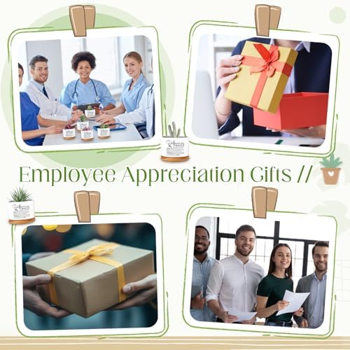 12 Pcs Difference Maker Gifts Succulent Pots Bulk for Employee - Image 5