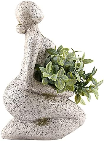 Face Planter Pot Head Planter for Outdoor Indoor Unique Garden Decor - Image 5