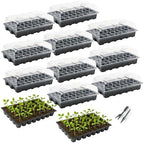 Mr. Pen- Seed Starter Tray Kits, 10 Pack, Total 400 Cells by MrPen