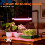 Bstrip 1.3ft Tabletop Grow Light Stand for Indoor Seed Starting - Image 2