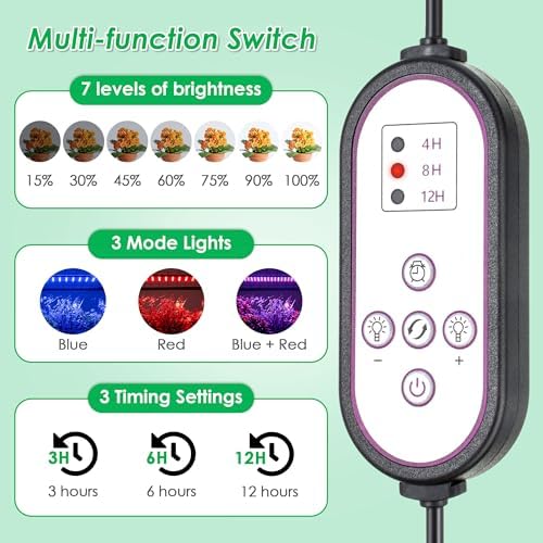 Meonum 4 Tier Indoor Greenhouse with LED Grow Lights 27 L X 19 W X 63 H - Image 5