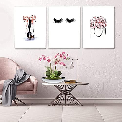 Briful Orchids Artificial Flowers 15" Light Pink Phalaenopsis Orchid with Silver Pots Real Touch Faux Orchid Plant for Home Office Bathroom Living Room Decoration - Image 6