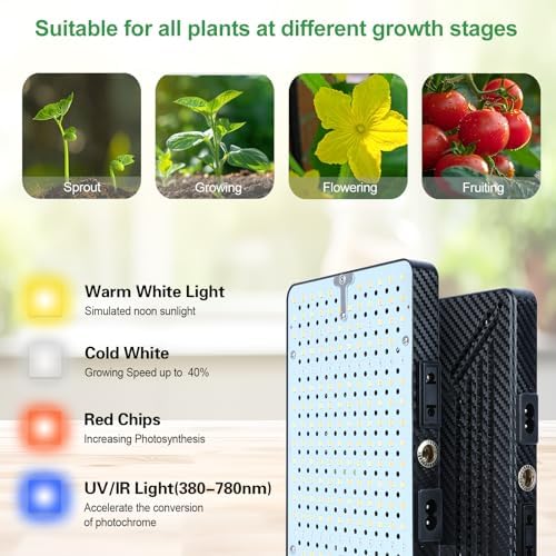 FRGROW 2026 Full Spectrum Floor Lamp Grow Light for Indoor Tall Plants - Image 7