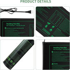 Seedling Heat mat | 4 Pack | Durable Waterproof | Heat Mats for Seed Starting,Seed Germination Heating Mat 10 x 20.75 Inch - Image 6
