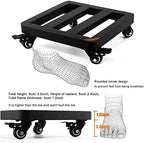 Heavy Duty Plant Caddy with Wheels, Outdoor Rolling Plant Dolly with Brake Casters for Indoor Use, Supports Up to 330 lbs - Image 4