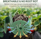 Strawberry Propagation Cups, Breathable Hanging Nursery Pots with Runner Forks, Thickened Potted Food Grade Greenhouse Seedling Cup for Garden Balcony Rooting & Transplanting (20-L Cups + 50 Forks) - Image 4