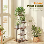 4 Tier Plant Stand Indoor, Multiple Plant Stands for Indoor Plants - Image 2