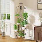 BACEKOLL Plant Stand with Grow Lights 5 Tier Tall Indoor Plant Shelf 72" - Image 4