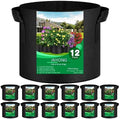 JNYONG NYONG 12-Pack 20 Gallon Thickened Non-Woven Grow Bags by JNYONG