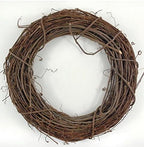 Richland Grapevine Wreath Natural 14 Inch Set of 6 by Richland