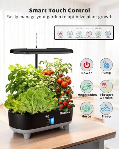 Growell 16 Pods Hydroponics Growing System Kit with 3 Light Modes & 2 Timer - Image 4