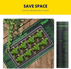 iPower Seedling Heat Mat Heating Pad 10"x20" with Digital Thermostat Combo Set, Waterproof for Indoor Seed Starting and Plant Germination - Image 6