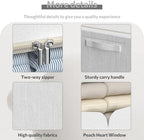 FHSQX 3 Pack Clothes Storage Bins with Metal Frame - Image 4