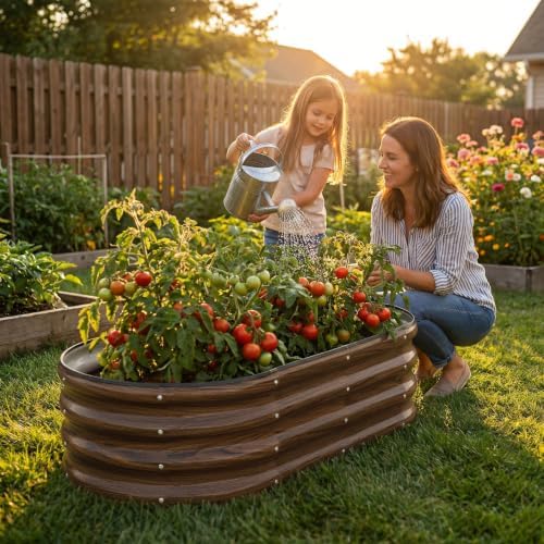 SnugNiture Raised Garden Bed Outdoor 4x2x1ft, 2 Pack - Image 5