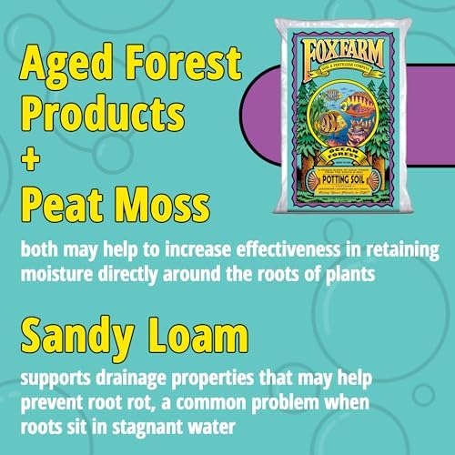 FoxFarm Ocean Forest Potting Soil, 1.5cu ft (Pack of 4) - Light, Aerated Texture, Designed for All Container Plants - Image 4