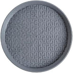 happimess Drew Plant Saucer 3D Printed Geometric Indoor 8.4", Platinum - Image 2