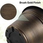 Fodetyff Planters-Plant-Pots-Indoor-Outdoor, 11 inch 4 Pack Gold - Image 5