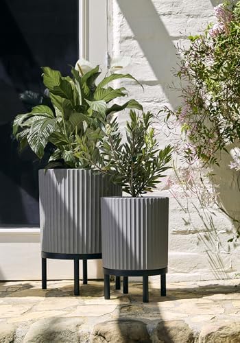 Veradek Demi Series Raised Duo Planters - Set of 2 Planters with Stands - Image 5