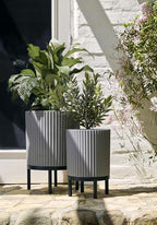 Veradek Demi Series Raised Duo Planters - Set of 2 Planters with Stands - Image 5