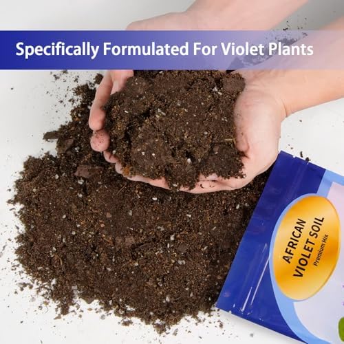 African Violet Potting Soil Mix 10qt, Pre-Mixed Acid Soil Ideal for African Violets to Ensure Optimal Nutrient Uptake and Vibrant Blooms - Image 2