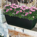 Window Box Planter,10Pack Plastic Vegetable Flower Planters Boxes - Image 4