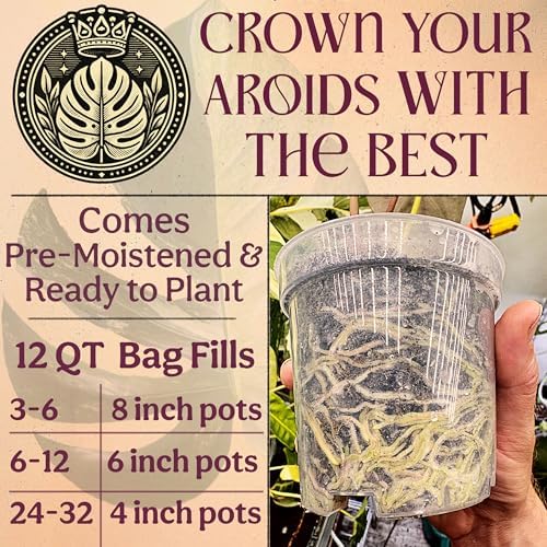 Craft Aroid Potting Mix- Elite Alocasia, Philodendron, Monstera Soil Mix, Chunky, Well Draining Potting Soil for Indoor Plants, All Tropical Plants & Houseplants, Peat Free 12QT - Image 5