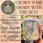 Craft Aroid Potting Mix- Elite Alocasia, Philodendron, Monstera Soil Mix, Chunky, Well Draining Potting Soil for Indoor Plants, All Tropical Plants & Houseplants, Peat Free 12QT - Image 5