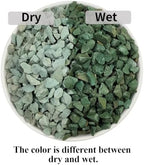 YISZM Succulents and Cactus Green Zeolite Rocks, Decorative Stones Pebbles for Indoor Plants, Bonsai, Fairy Gardening, Vases Fillers, Terrarium, 10lb - Image 2