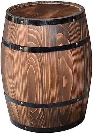 Spirits Barrel Succulent Pot Bar Barrel Flower Bucket Wood Whiskey Trim Decoration en Succulents Plant by FUNOMOCYA