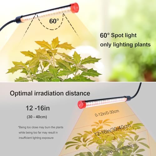 FRGROW 6Head Grow Light with Stand for Tall and Large Indoor Plants - Image 3
