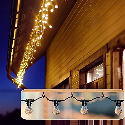 FSAH 48 PCS Q-Hanger Hooks with Safety Buckle, Windproof Screw Hooks - Image 6