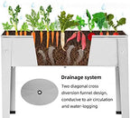 Metal Raised Garden Bed,Raised Planter Box with Legs,Herbs and Vegetables Planter Suitable for Outdoor Patio Deck and Porch (Mini Gray) - Image 2