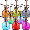 8 Pcs Glass Plant Mister Spray Bottle 200ml Vintage Plant Spritzer Multicolor Succulent Watering Bottle Watering Can 6.4'' with Plastic Top Pumps for Indoor Outdoor Succulents Garden Plants (Bronze) by Zopeal
