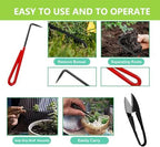 Gardening Bonsai Tool Sets 15pcs Carbon Steel Garden Plant Trimming Kit Scissor Cutter Shear Heavy Duty Nylon Case Outdoor Entrenching Tools - Image 5