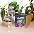 Bubblegum Stuff Disco Ball Hanging Planter (6 in) - Hanging Planters for Indoor Plants - Spherical Shaped Plant Pots with Mirrored Exterior - Available in 4-inch, 6-inch and 8-inch Sizes…… by BubblegumStuff