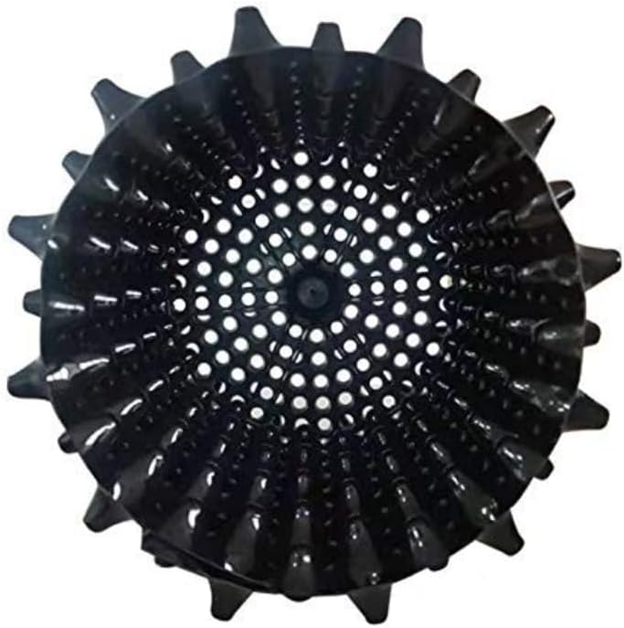 RooTrimmer 5 Gallon Air Pruning Containers, Roots Control Planter New Plastic Nursery Pots Fruit Vegetable Orchard Garden Self-Planting Pots, Size 12"x12", Black, (10P) by RooTrimmer