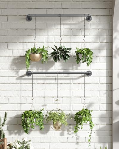 SOFITORG 38.2" Metal Plant Hanging Rod, 6 Chains, 2 Pack, Pots Not Included - Image 4