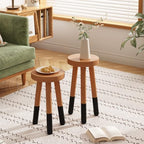 Wood Plant Stand, Indoor Plant Holder, Wooden Pot Stand for Plants - Image 3