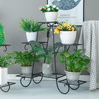 6 Tier Plant Stand, Indoor and Outdoor Flower Display Shelf for Multiple Plants, Patio Plant Rack with Tiered Design - Image 3