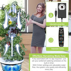 Hydroponic Growing System, Vertical Garden Tower Automatic Timer 36 -Pod - Image 5