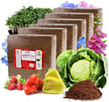Mountain Valley Seed Co Soil Blocks - 6 Pack - Compressed Coco Coir by MountainValleySeedCompany