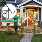 Garden Arch Arbor Trellis for Climbing Plants 8.5Ft Metal Arch Trellis - Image 6