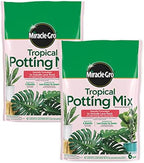 Miracle-Gro Tropical Potting Mix, 6 qt. (2-Pack) by Miracle-Gro