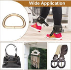 HARFINGTON D Ring Metal D-Shape Buckle Clips Multi-Purpose Buckle Strap Sewing Accessories for Collars Webbing Strap - Image 7