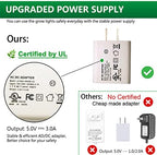 Grow Light Strips, Plant Lights for Indoor Plants Full Spectrum Growing Lamp with Auto On & Off Timer,3/6/12H Timer, 192 LEDs/ 10 Dimmable Levels Sunlike for Seedings Hydroponics - Image 6