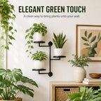 Window Plant Shelf, Wall Mounted Rotating Plant Holder Indoor - Image 5
