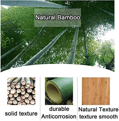 LIGUOYI 3-Tier Bamboo Ladder Plant Shelf, Outdoor Planter Display Shelving, Hanging Folding Flower Pot Organizer Rack, Clothes Rack Multi Storage Corner Shelf for Indoor Outdoor Homedecoration - Image 5