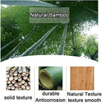 LIGUOYI 3-Tier Bamboo Ladder Plant Shelf, Outdoor Planter Display Shelving, Hanging Folding Flower Pot Organizer Rack, Clothes Rack Multi Storage Corner Shelf for Indoor Outdoor Homedecoration - Image 5