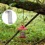 S Hooks for Hanging Plants Branch Hook, 12 Pack, Black, 24 Inch - Image 3