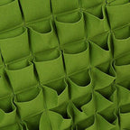 Hengwei Vertical Hanging Wall Planter with 36 Roomy Pockets for Herbs Or Flowers. Great Addition to Your Outdoor Garden and Patio Areas. (36 Pocket, Green) - Image 6